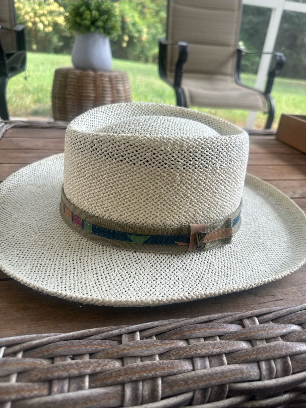 Dorfman Pacific Headwear Toyo Straw Gambler Men’s Hat L/XL